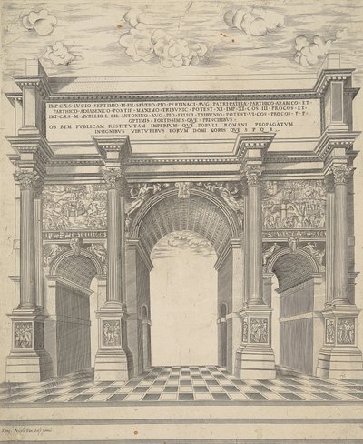 Speculum Romanae Magnificentiae da Antonio Lafreri