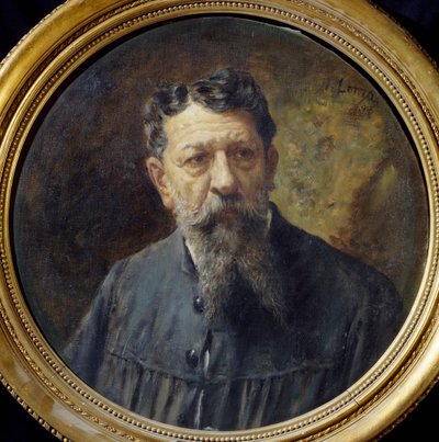 Ritratto del pittore Scomparini, di Antonio Lonza (1846-1918) da Antonio Lonza