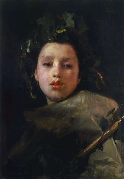 Bacco da ragazzo da Antonio Mancini
