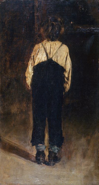 Guardando la Madonna da Antonio Mancini