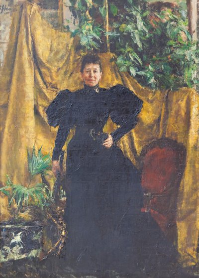 Ritratto di Signora Pantaleoni da Antonio Mancini
