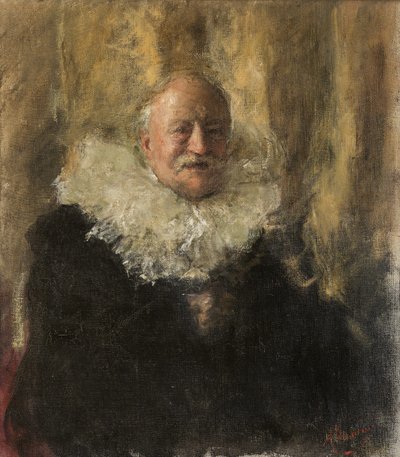 Autoritratto da Antonio Mancini