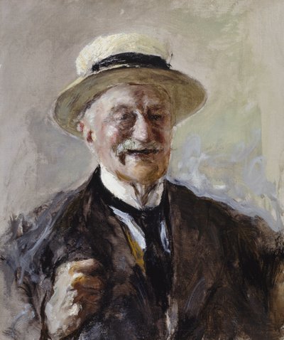 Autoritratto da Antonio Mancini