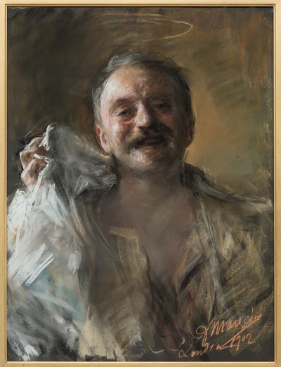 Autoritratto da Antonio Mancini