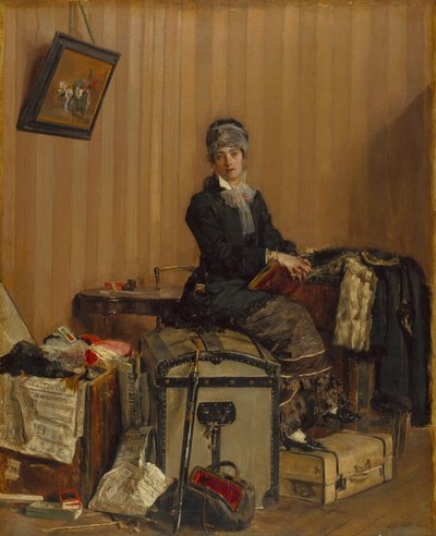Le dogane, 1877 da Antonio Mancini