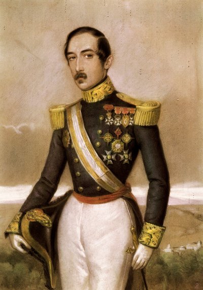Ritratto del militare Manuel Gutierrez de la Concha e Irigoyen (1806-1874) da Antonio María Esquivel y Suárez de Urbina