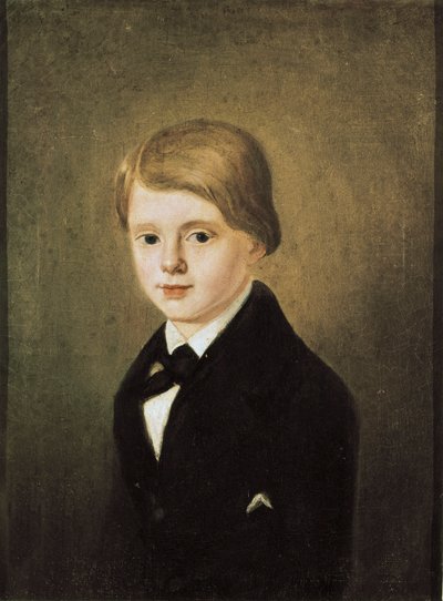 Ritratto del giovane Emilio Castelar (1832-1899) da Antonio María Esquivel y Suárez de Urbina