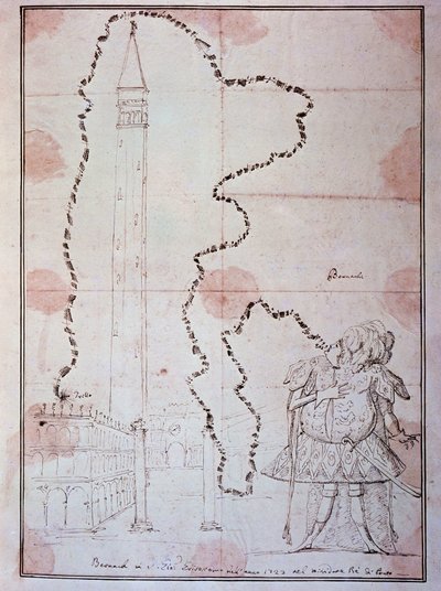 Ritratto di Antonio Bernacchi, castrato italiano da Antonio Maria Zanetti