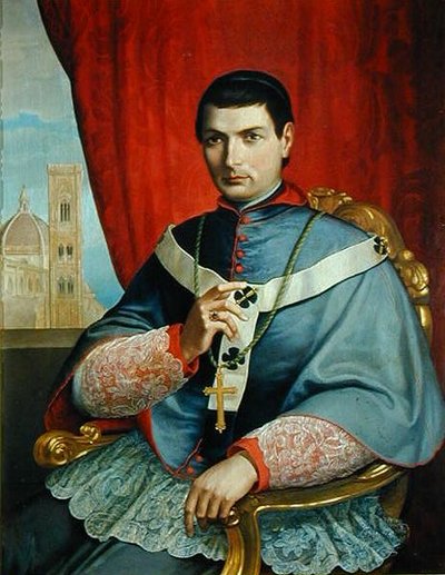 Ritratto di Monsignor Giovacchino Lamberti, Arcivescovo di Firenze da Antonio Marini