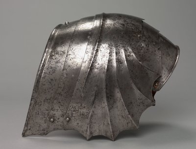 Spallaccio gotico a ventaglio, c.1485-1500 da Antonio Missaglia