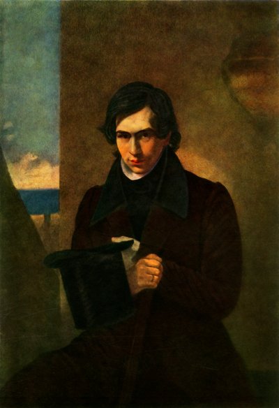 Ritratto del Poeta Nestor Vasilievich Kukolnik da Antonio Molinari