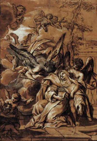La transverberazione di Santa Teresa da Antonio Nasini