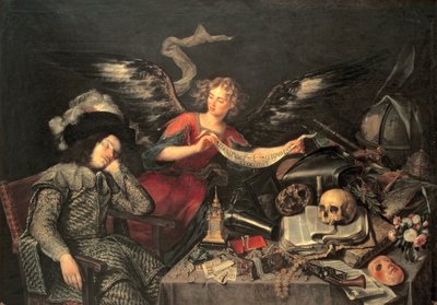 Il Sogno del Cavaliere da Antonio Pereda y Salgado