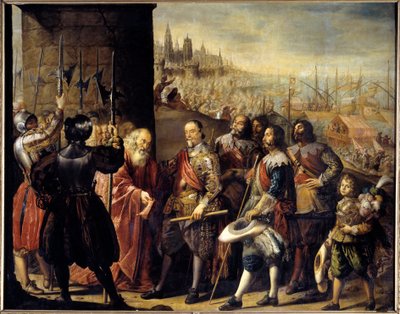 Guerra della Valtellina: la liberazione di Genova da parte del Marchese di Santa Cruz nel 1625 da Antonio Pereda y Salgado