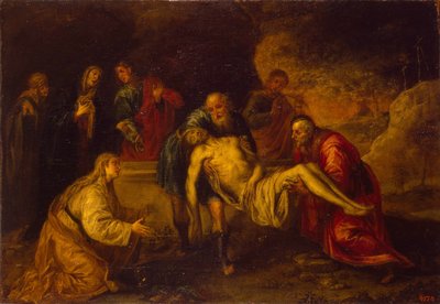 La sepoltura di Cristo, tra il 1640 e il 1650 da Antonio Pereda y Salgado de