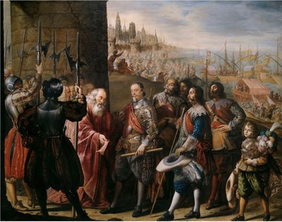Il soccorso di Genova da parte del 2° Marchese di Santa Cruz, 1634-1635 da Antonio Pereda y Salgado de