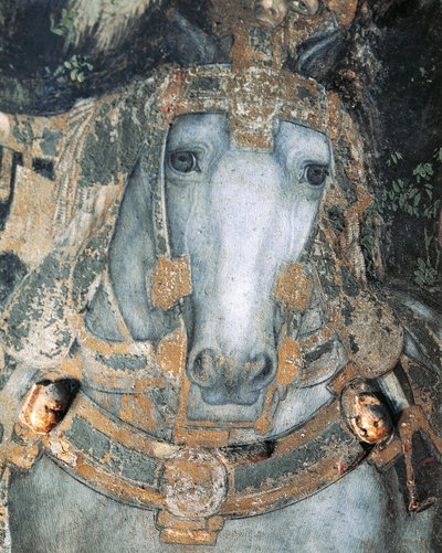 Cavallo con bardatura, (dettaglio) da Antonio Pisanello