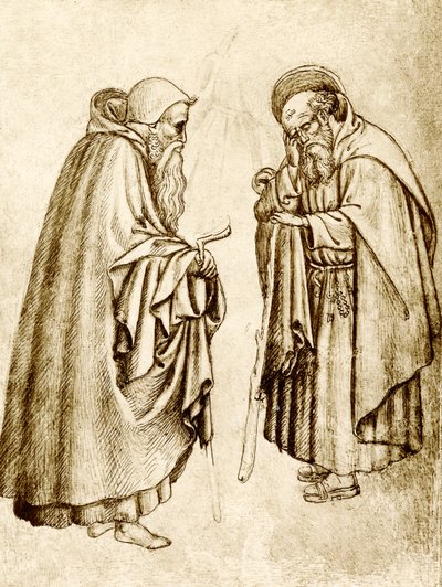 Due monaci da Antonio Pisanello