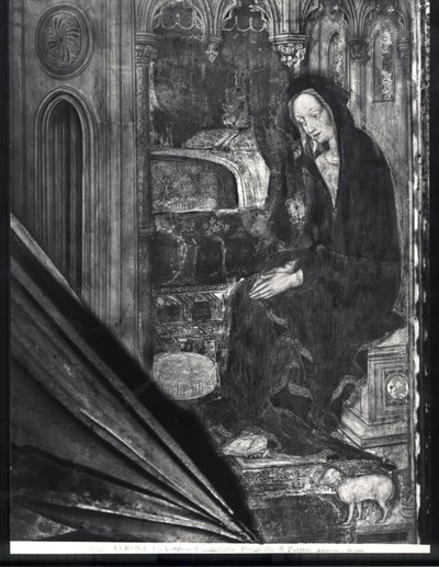 Vergine Maria, (dettaglio) dall