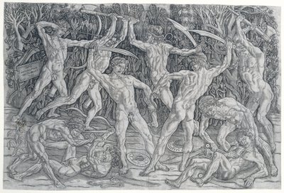 Battaglia dei nudi da Antonio Pollaiuolo