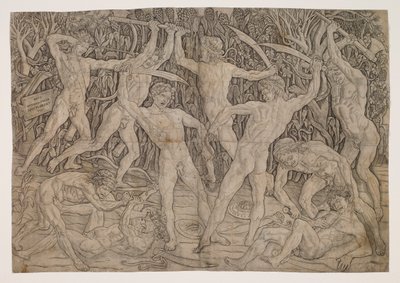 Battaglia dei nudi da Antonio Pollaiuolo