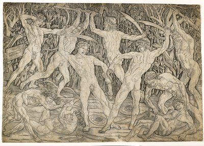 Battaglia dei nudi da Antonio Pollaiuolo