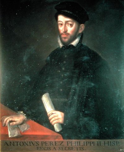 Ritratto di Antonio Perez da Antonio Ponz