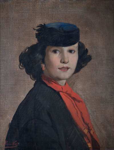 Ritratto di Nerina Badioli da Antonio Puccinelli