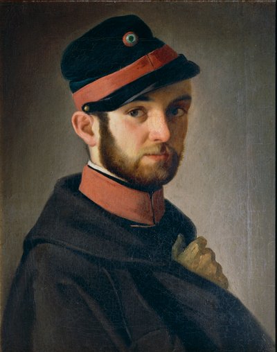 Ritratto di Volontario Toscano da Antonio Puccinelli