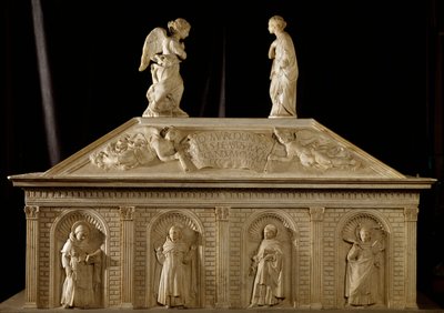 Monumento funebre del Beato Marcolino Amanni da Antonio Rossellino