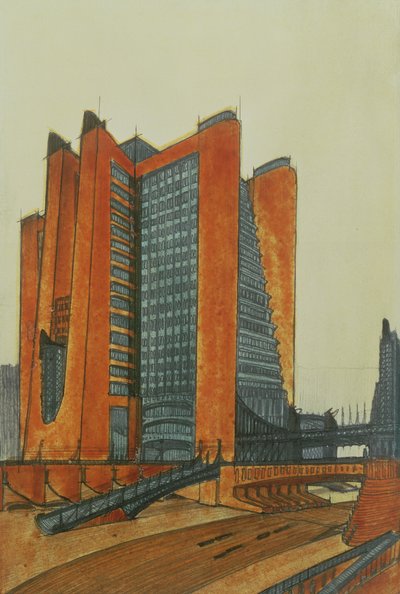 La Città Nuova, 1913 da Antonio SantElia