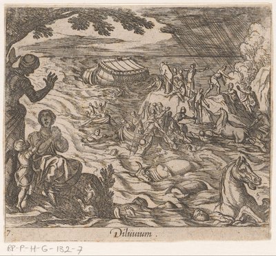 Il Diluvio da Antonio Tempesta
