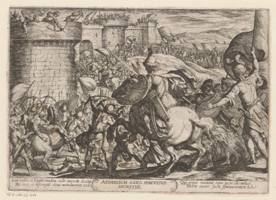 La morte di Abimelech da Antonio Tempesta
