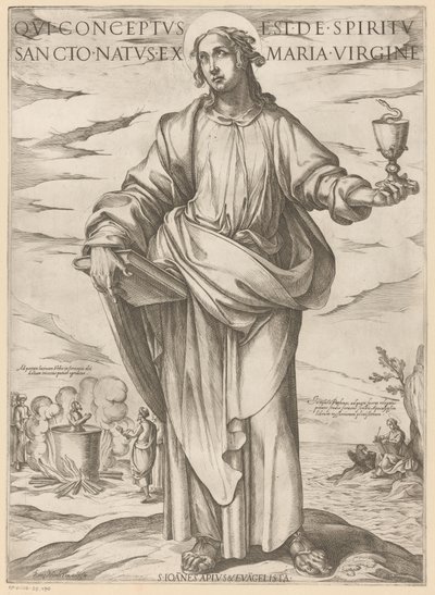 San Giovanni (serie di Cristo, Maria e gli apostoli) da Antonio Tempesta