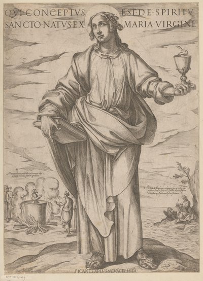 San Giovanni (Cristo, Maria e gli apostoli) da Antonio Tempesta