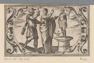 Santa Artemia (martiri romane) da Antonio Tempesta