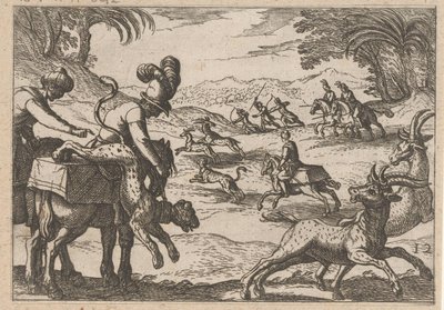Caccia alle antilopi da Antonio Tempesta