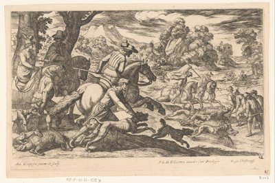 Caccia al cinghiale da Antonio Tempesta