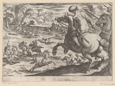 Caccia ai leoni da Antonio Tempesta