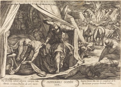Giuditta e Oloferne da Antonio Tempesta
