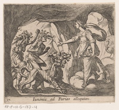 Giunone e le Furie alla porta dell