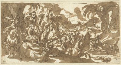 Caccia al leone da Antonio Tempesta