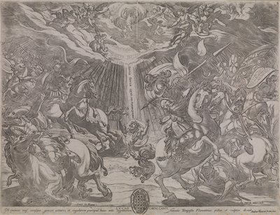 La conversione di San Paolo da Antonio Tempesta