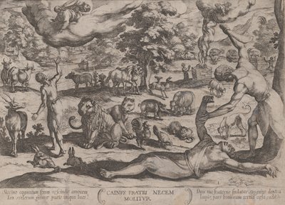 Tavola 1: Caino uccide Abele, da 