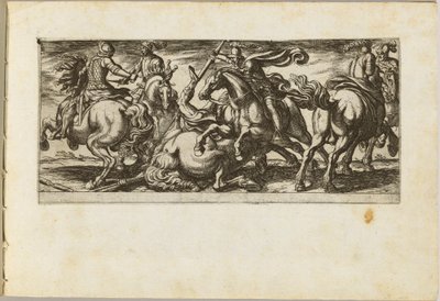 Sei cavalieri in combattimento da Antonio Tempesta
