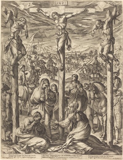 La crocifissione da Antonio Tempesta