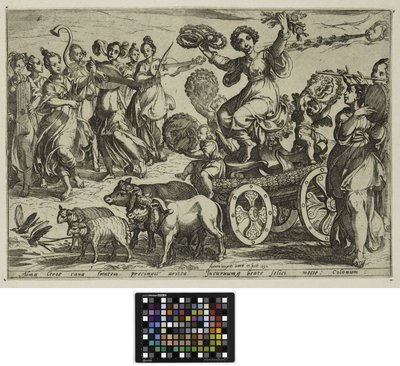 Le quattro stagioni: Primavera, 1592 da Antonio Tempesta
