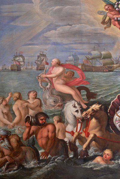 Dettaglio dalla Sala della Regina da Antonio Verrio
