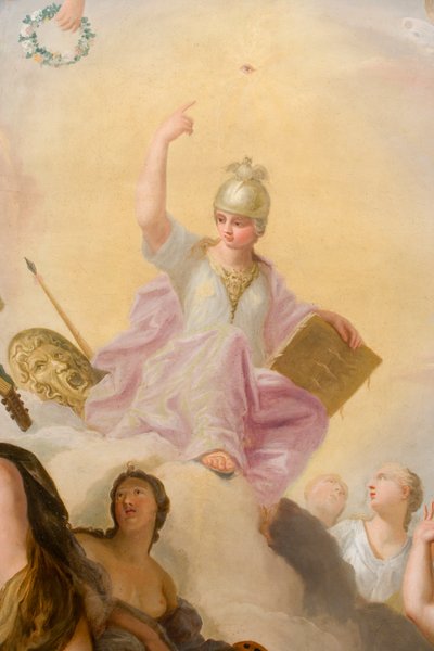 Minerva circondata dalle Arti e dalle Scienze (dettaglio) da Antonio Verrio