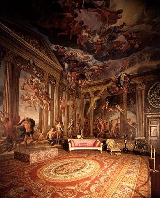 Dei olimpici, affreschi nella Sala del Cielo, c.1695-96 da Antonio Verrio